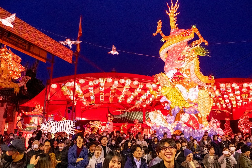 夜のランタン祭り（４）