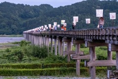 蓬莱橋ぼんぼり祭り（１）