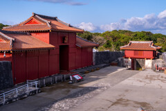 完成間近の首里城（６）