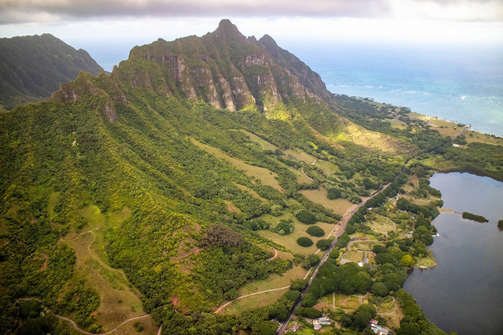 空から見たハワイ（９）