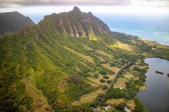 空から見たハワイ（９）