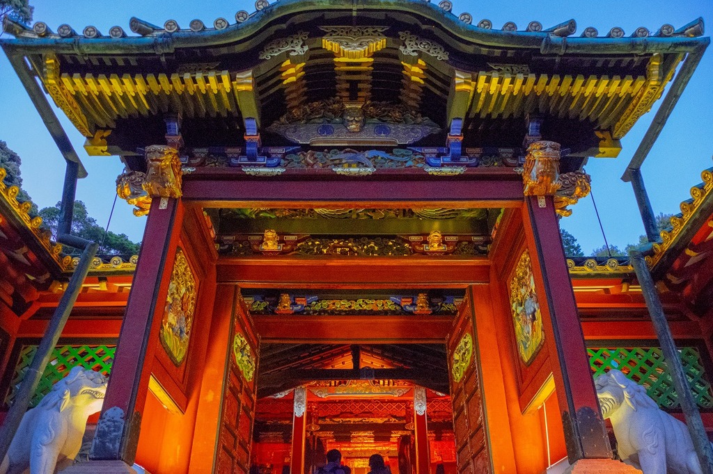 久能山東照宮竹あかり（２）