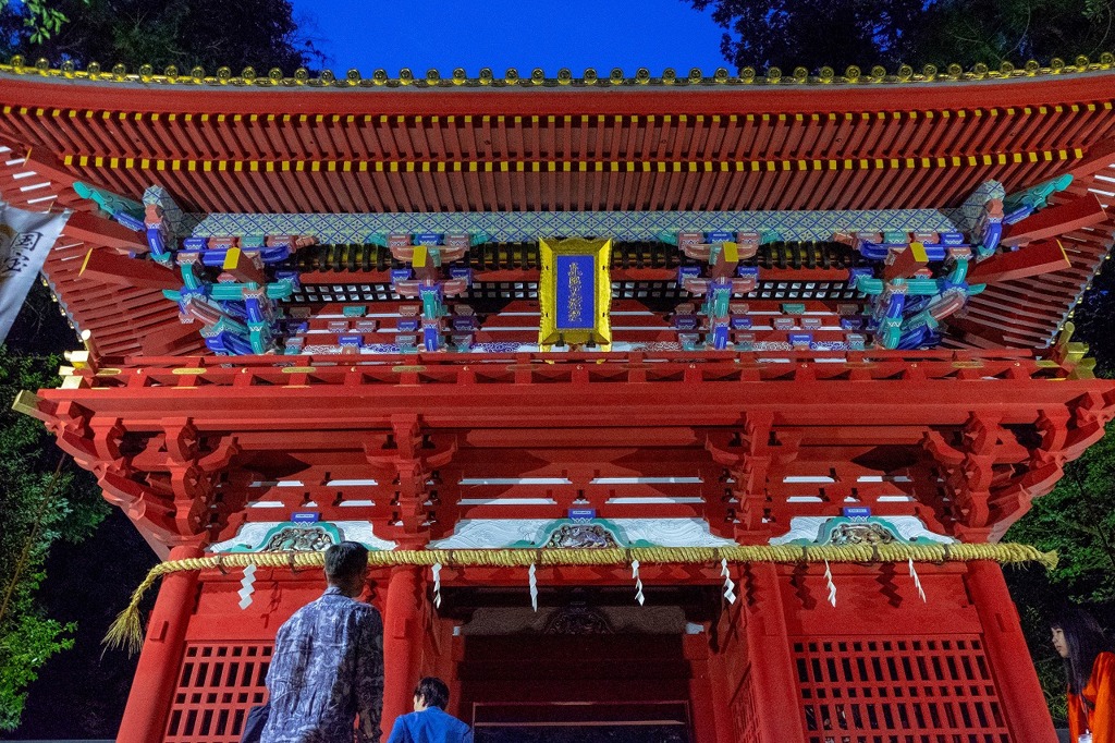 久能山東照宮竹あかり（９）