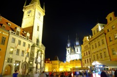 チェコの夜景１