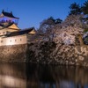 松川城の夜景（７）