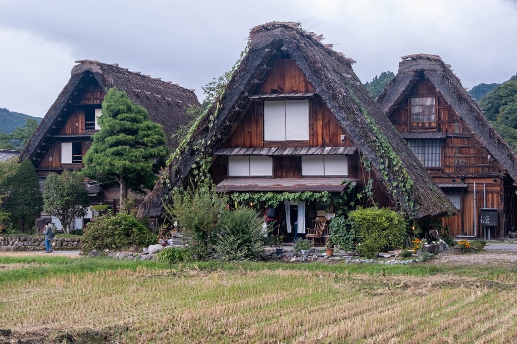 秋の白川郷（１）