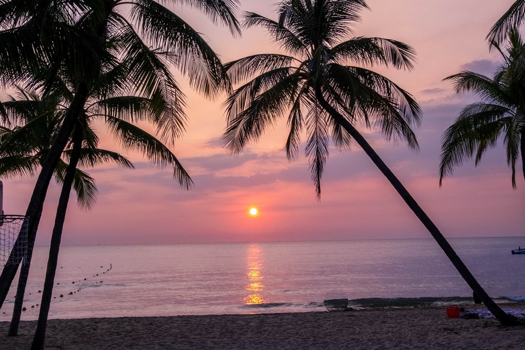 フーコックの夕日（（１）