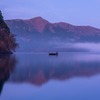 早朝の芦ノ湖
