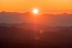 志賀高原の夜明け（４）
