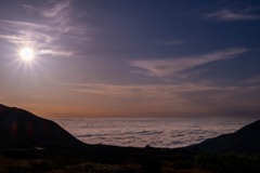 立山の夕焼け（１）
