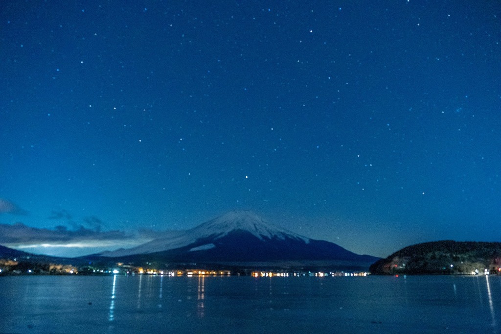 山中湖の夜（２）