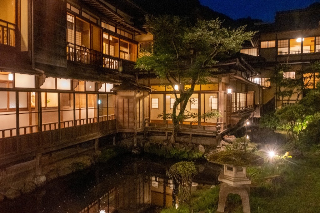 夜の向滝（１）