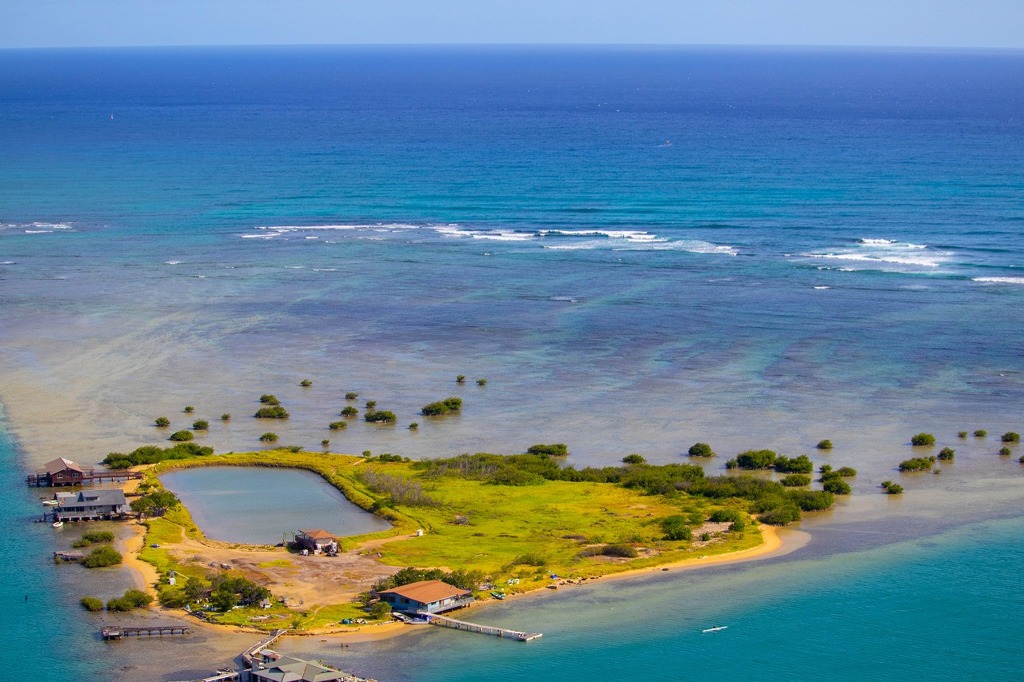空から見たハワイ（８）