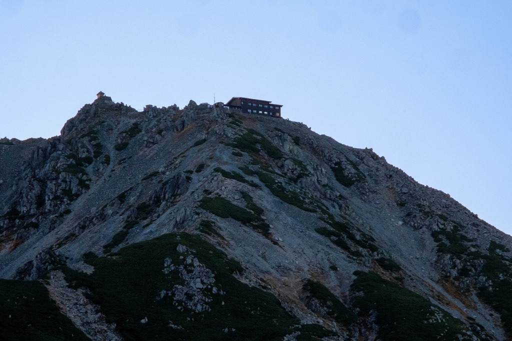 立山の夜明け（１）