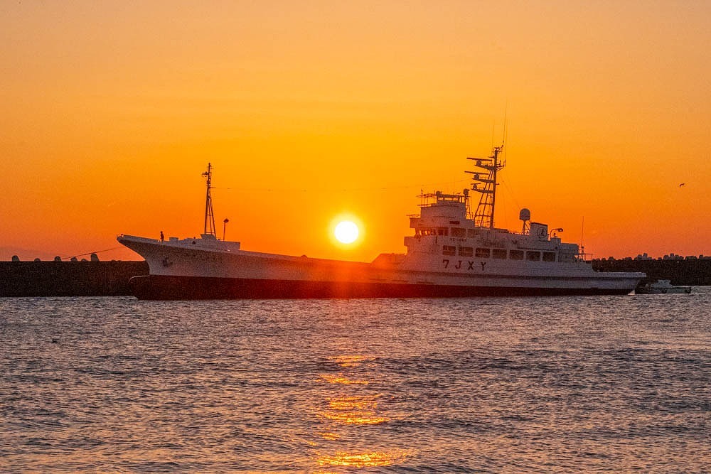 駿河湾の夜明け（16）