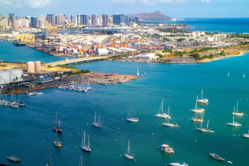 空から見たハワイ（２）