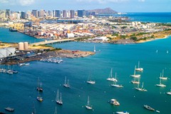 空から見たハワイ（２）