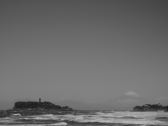 島と富士山