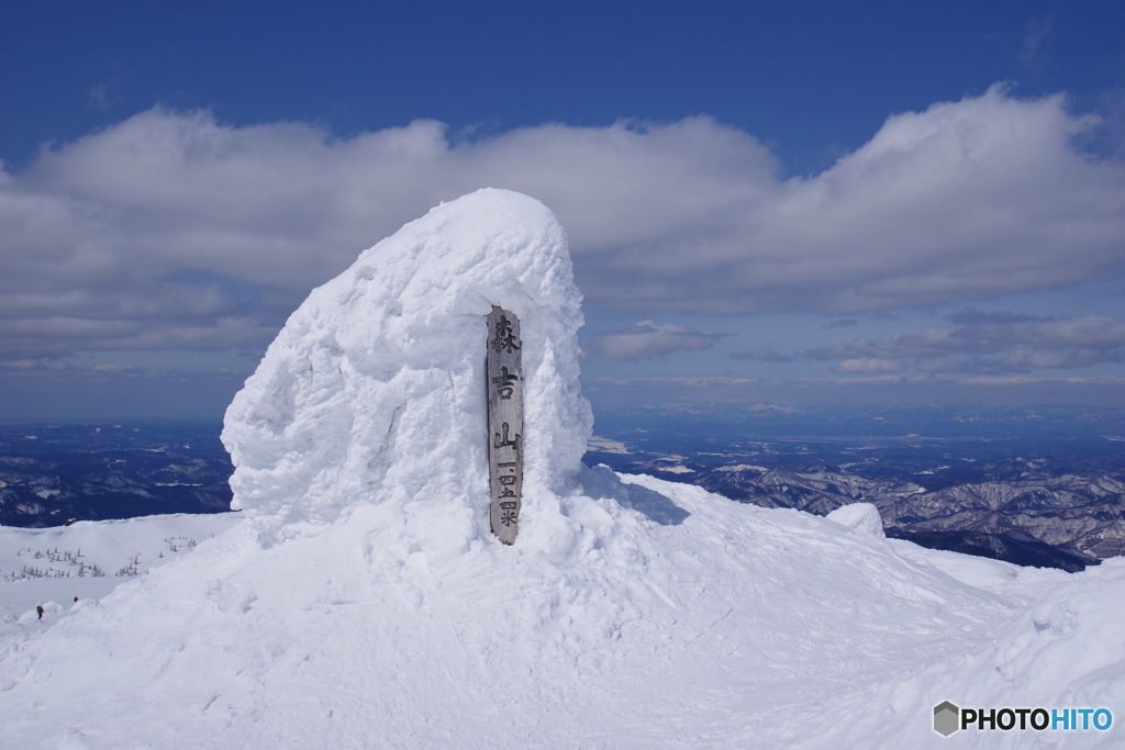 雪山初登頂♪