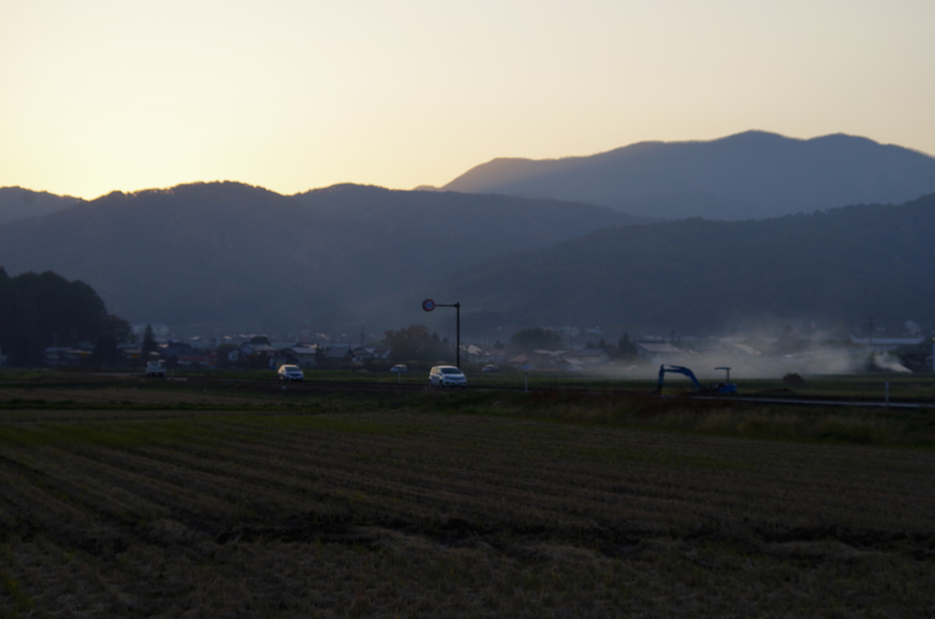 野焼き？