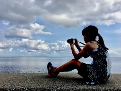 海と空と雲と