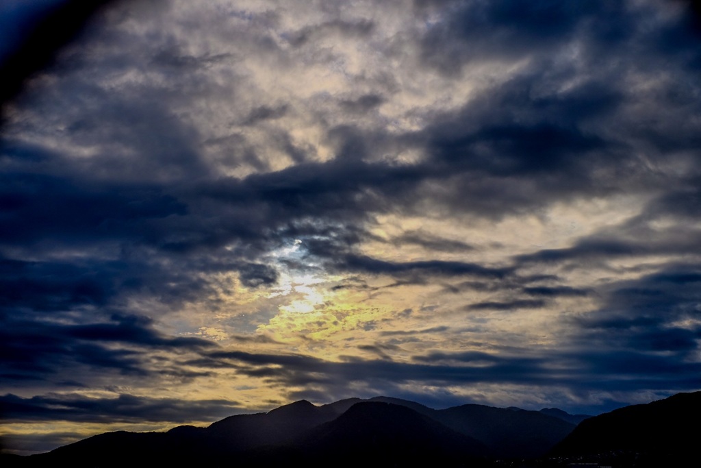 夕暮れ