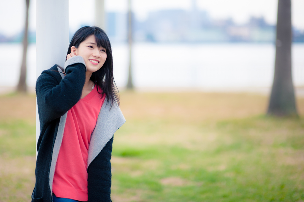 今秋の頂き　ポートレート　笑顔が小春日和・・・