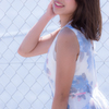 ポートレート　ワンピ　潮風