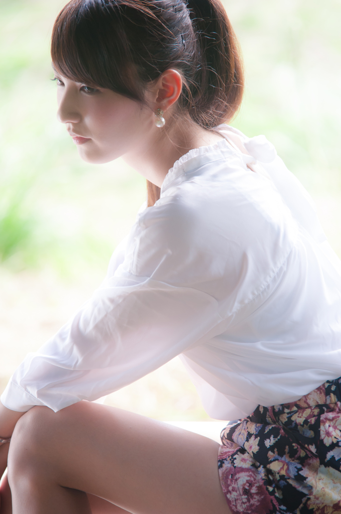 大人の女へ　ポートレート　透明・・・