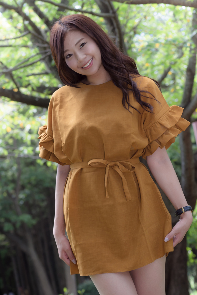 ポートレート　秋の入口　涼しい木陰・・・