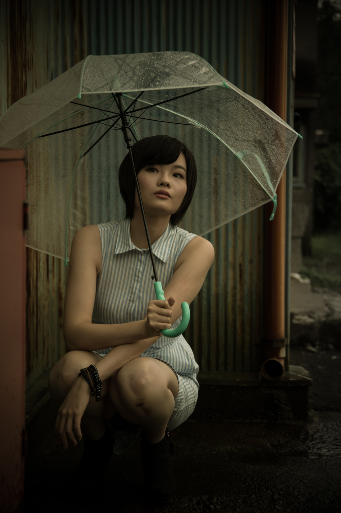 Rainy Walk　ポートレート　やまない午後・・・