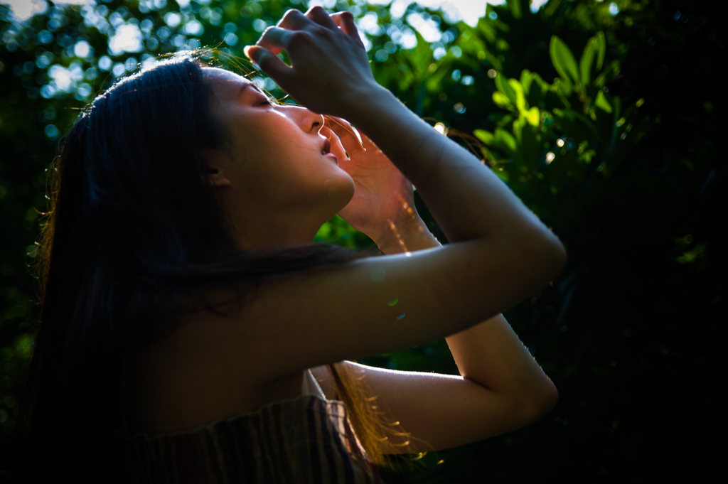 ポートレート　夏だった人　少しだけ輝いて・・・