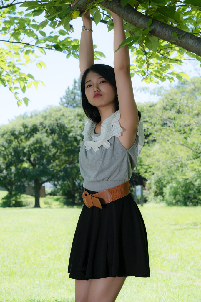 夏本番　ポートレート　折れないって！