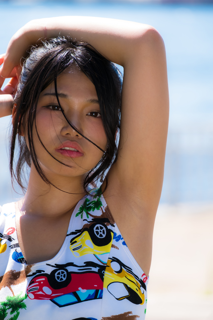 ポートレート　夏ガール　熱視線