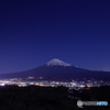 月夜の富士山