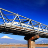 青空と富士山