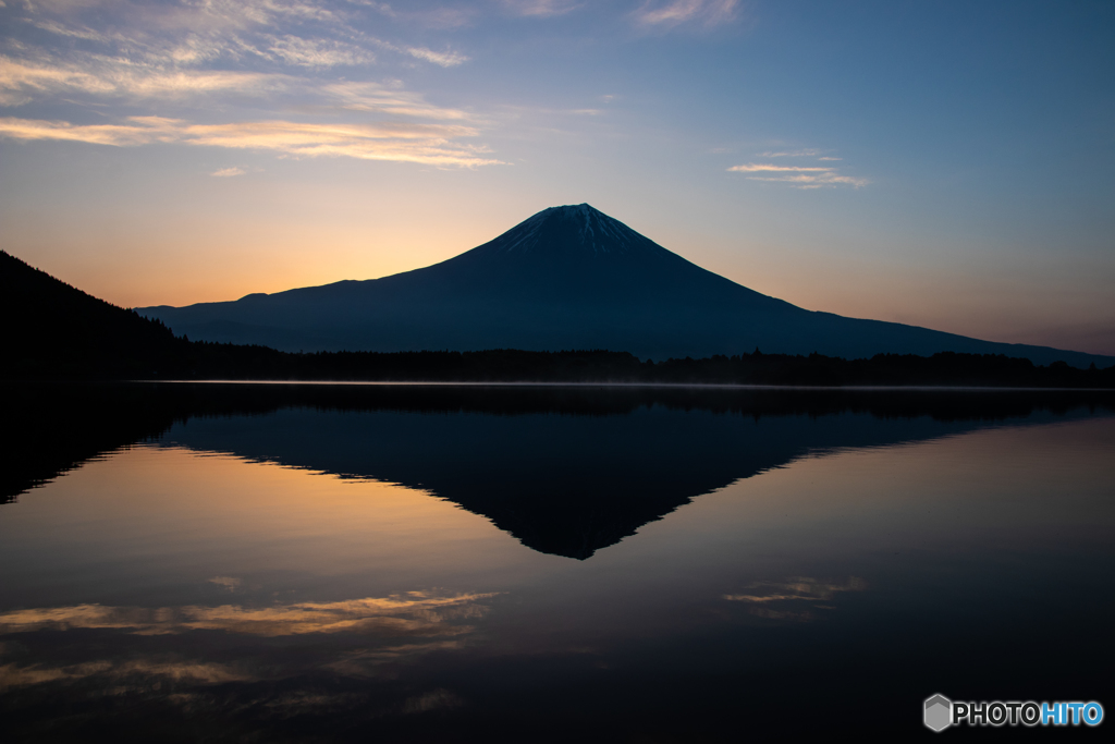 田貫湖の朝－１