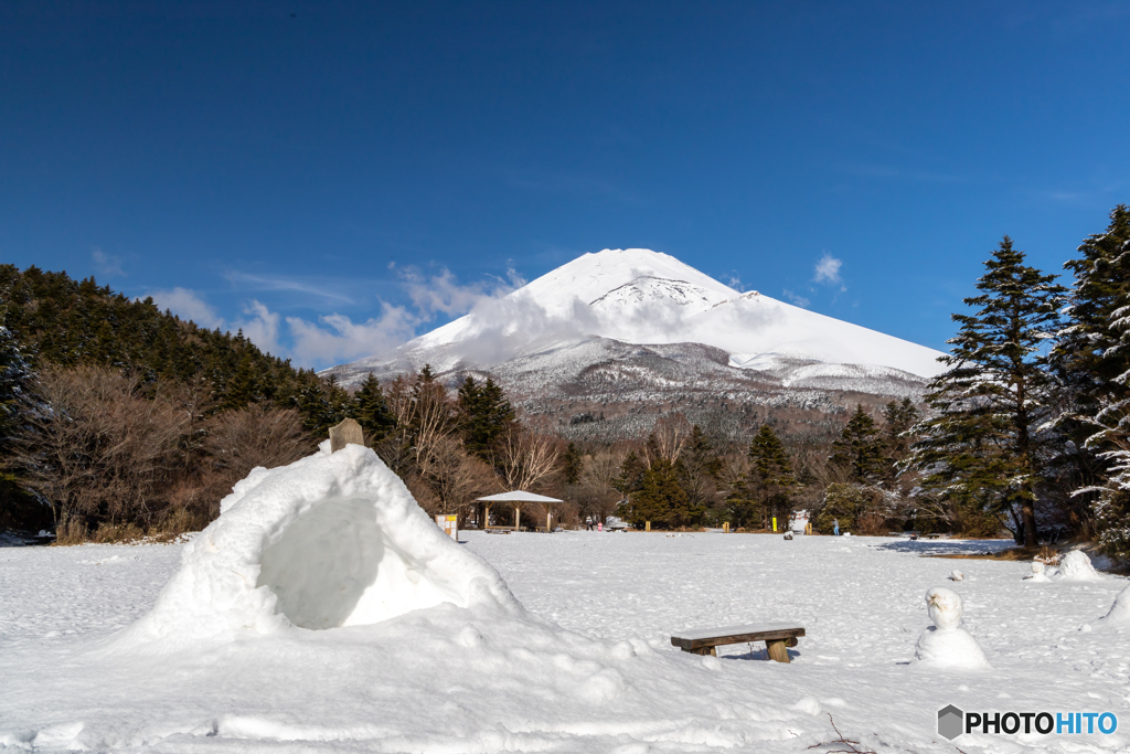 富士山雪景色－３