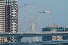 観覧車.通過途中