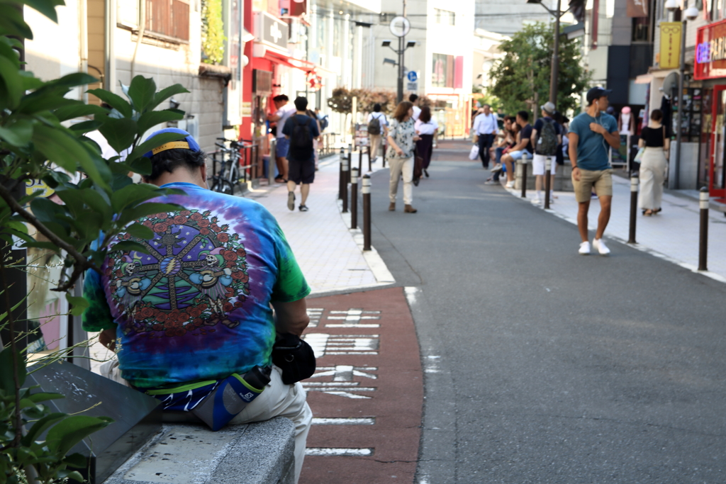 大きな背中