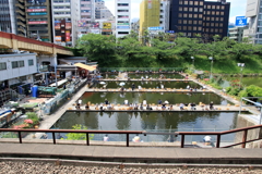 駅からの風景