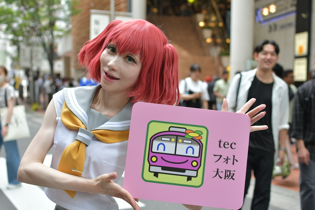 20240608コスプレイベント梅田茶屋町3-4