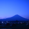 朝の富士山