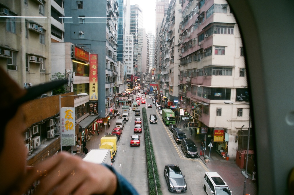 香港の車窓から