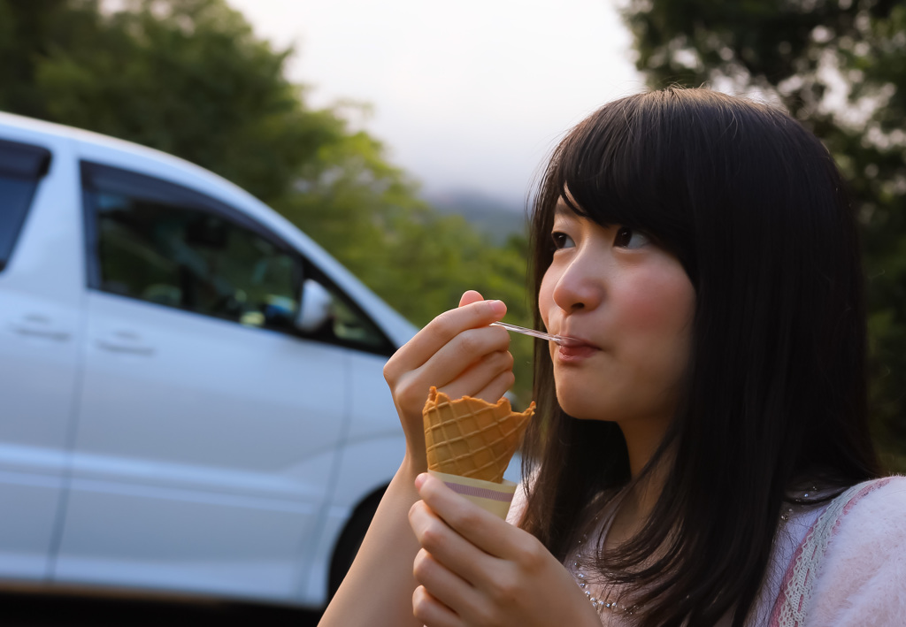 美味しい顔～♪。