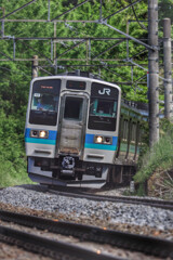 急勾配を走る！