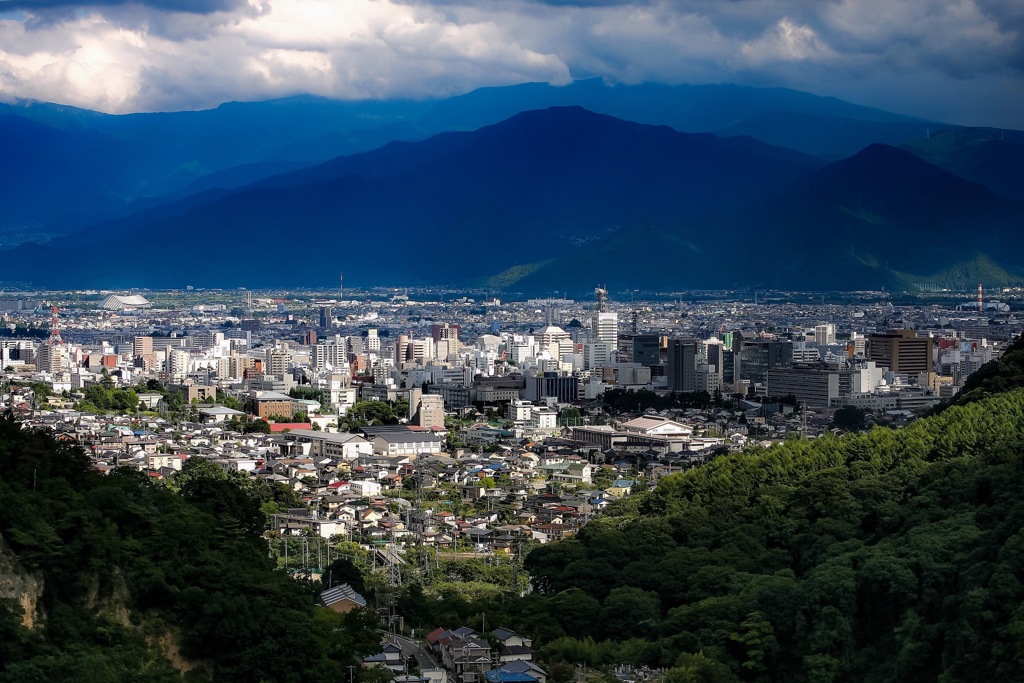 裏山へ･･･