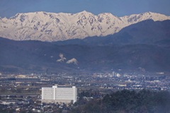 霞む景色