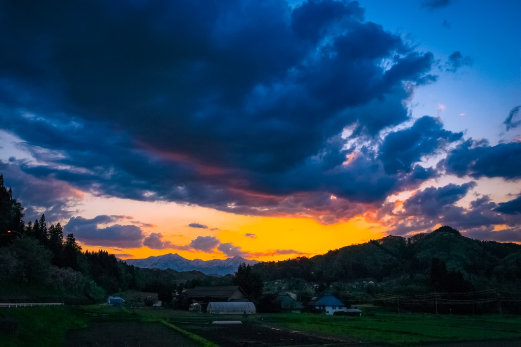 山と暮らす･･･(長野市郊外)