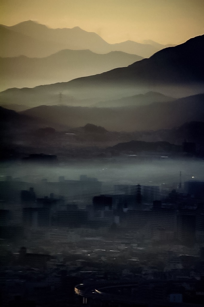 朝霧･･･